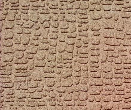 Pannello in sughero stampato con effetto pietra piccola irregolare - Sud  Sugheri